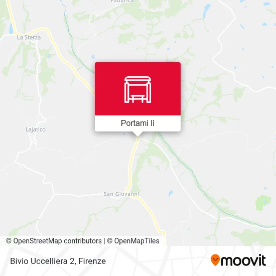 Mappa Bivio Uccelliera 2