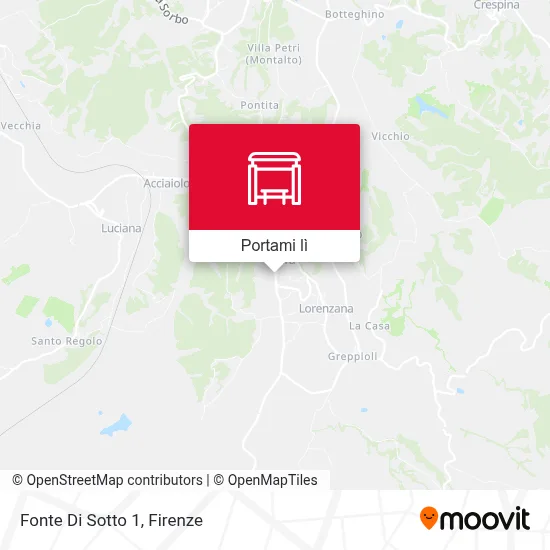 Mappa Fonte Di Sotto 1