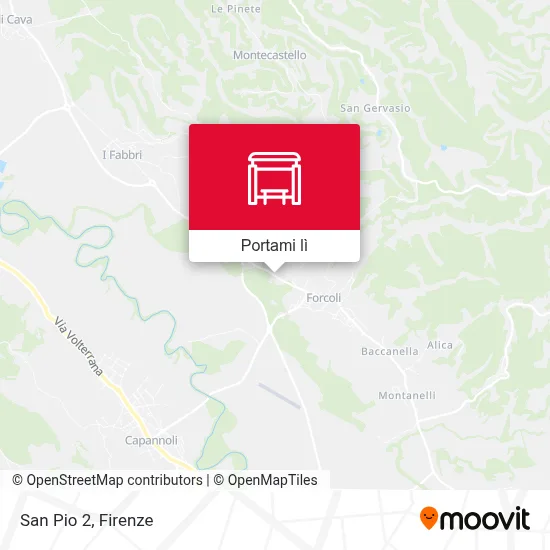 Mappa San Pio 2