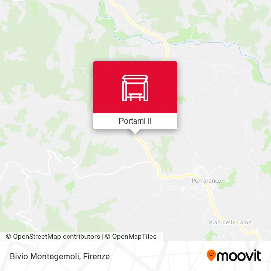 Mappa Bivio Montegemoli