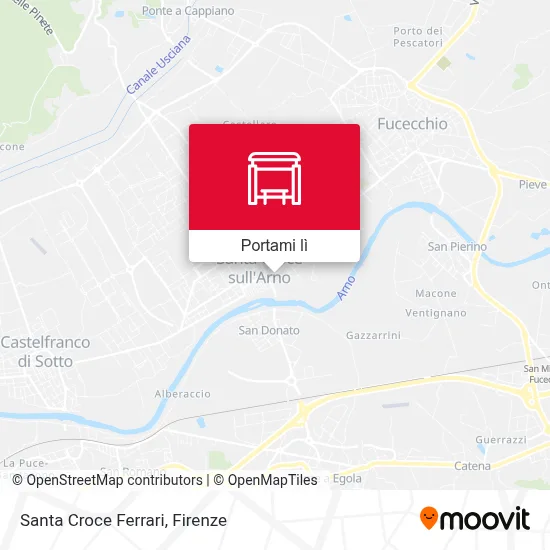 Mappa Santa Croce Ferrari