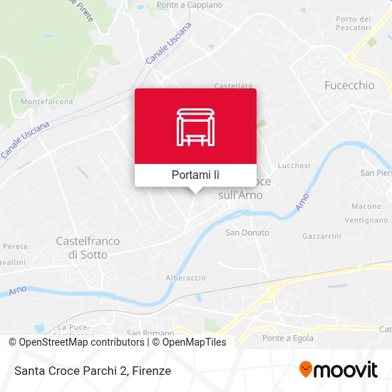 Mappa Santa Croce Parchi 2
