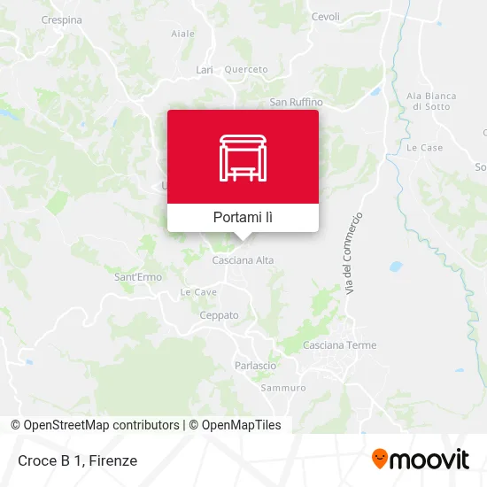 Mappa Croce B 1
