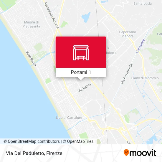 Mappa Via Del Paduletto