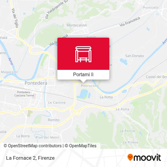 Mappa La Fornace 2
