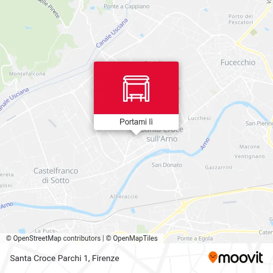 Mappa Santa Croce Parchi 1