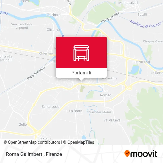 Mappa Roma Galimberti