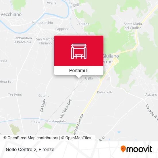 Mappa Gello Centro 2