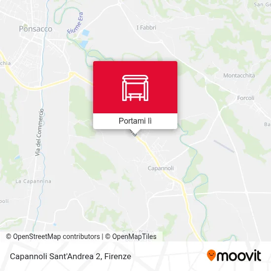 Mappa Capannoli Sant'Andrea 2