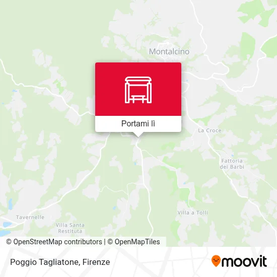 Mappa Poggio Tagliatone