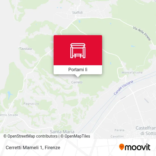 Mappa Cerretti Mameli 1