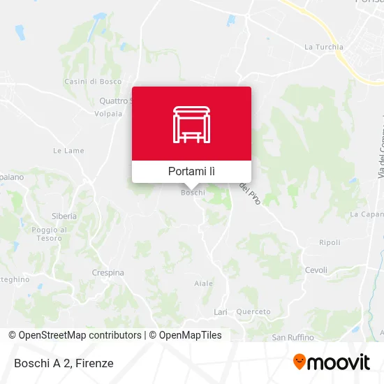 Mappa Boschi A 2