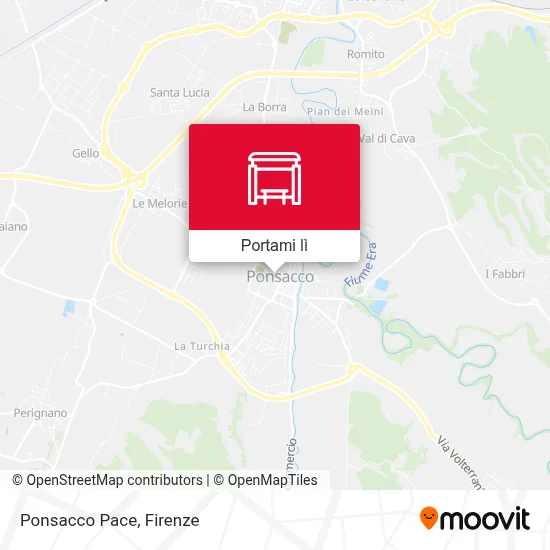 Mappa Ponsacco Pace