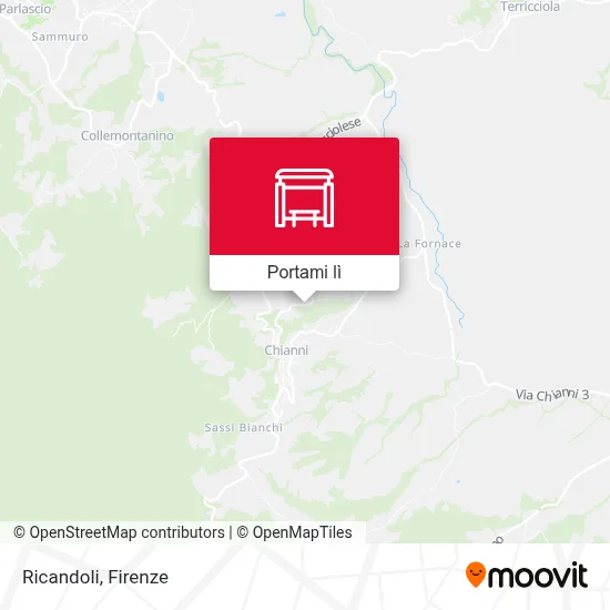 Mappa Ricandoli