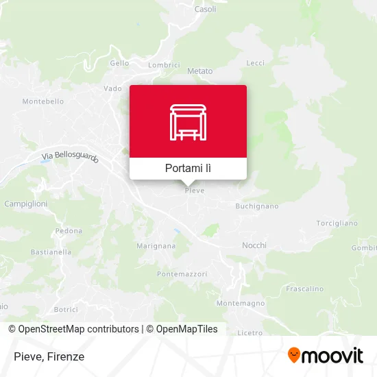 Mappa Pieve
