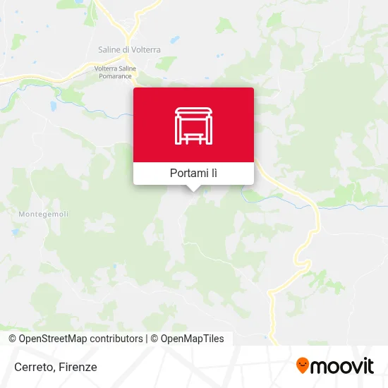 Mappa Cerreto