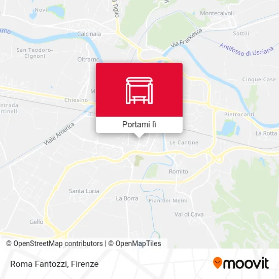 Mappa Roma Fantozzi