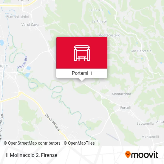 Mappa Il Molinaccio 2