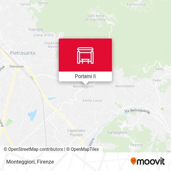 Mappa Monteggiori