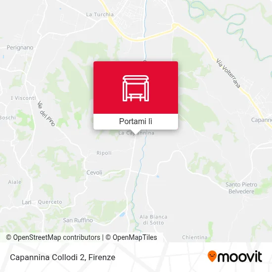 Mappa Capannina Collodi 2