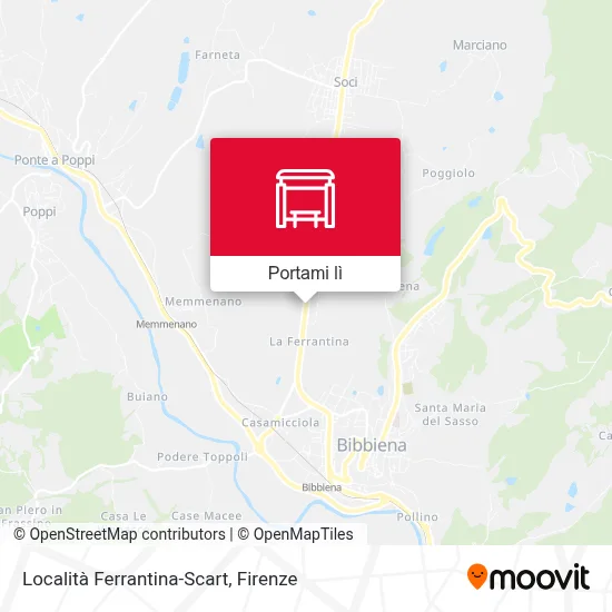 Mappa Località Ferrantina-Scart