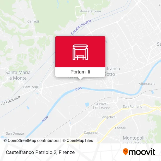 Mappa Castelfranco Petriolo 2