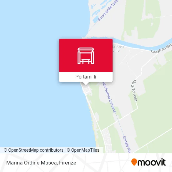 Mappa Marina Ordine Masca