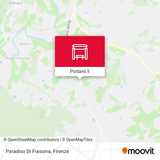 Mappa Paradiso Di Frassina