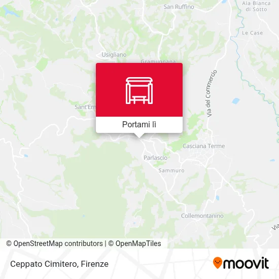 Mappa Ceppato Cimitero