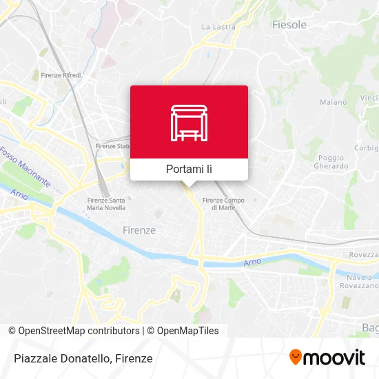 Mappa Piazzale Donatello