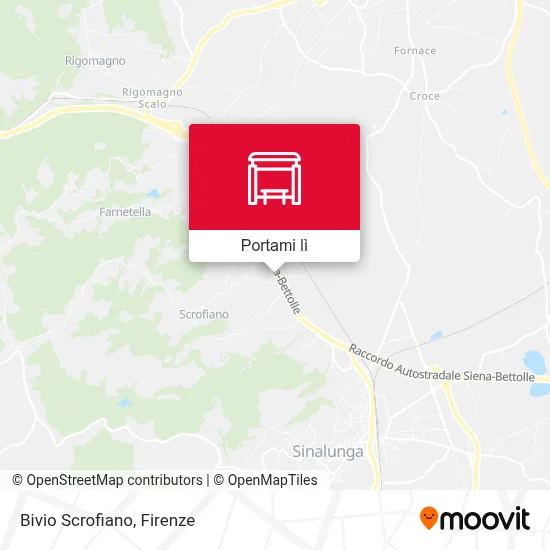Mappa Bivio Scrofiano