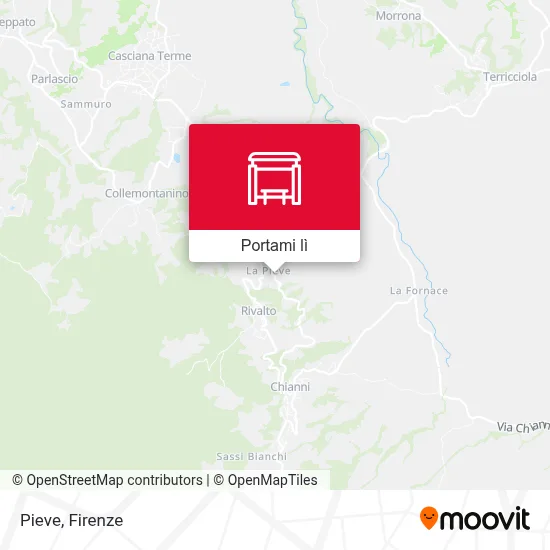 Mappa Pieve