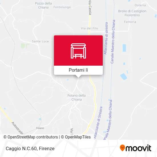 Mappa Caggio N.C.60