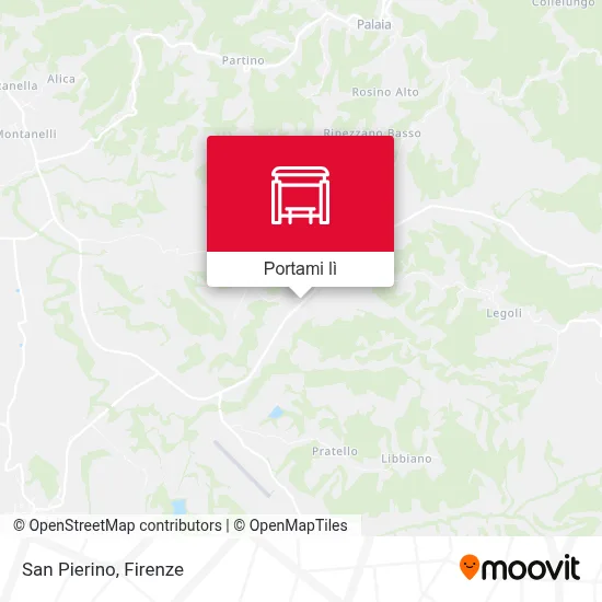 Mappa San Pierino