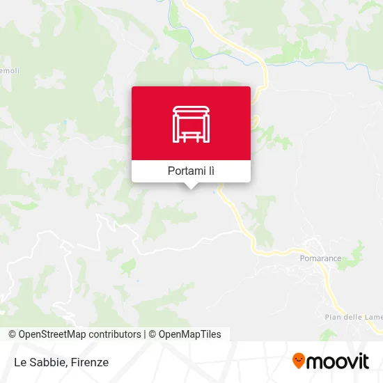 Mappa Le Sabbie