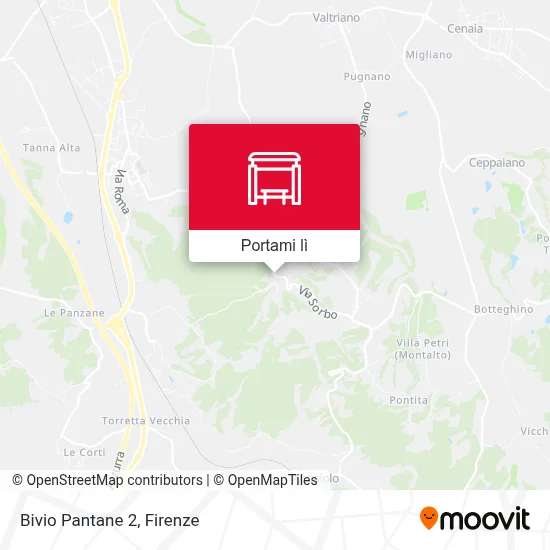 Mappa Bivio Pantane 2