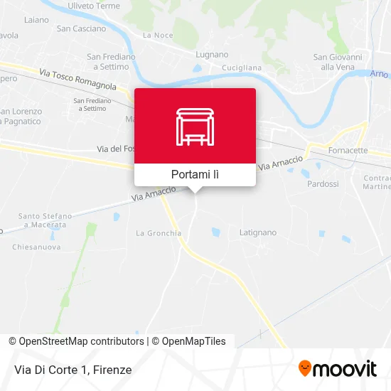 Mappa Via Di Corte 1