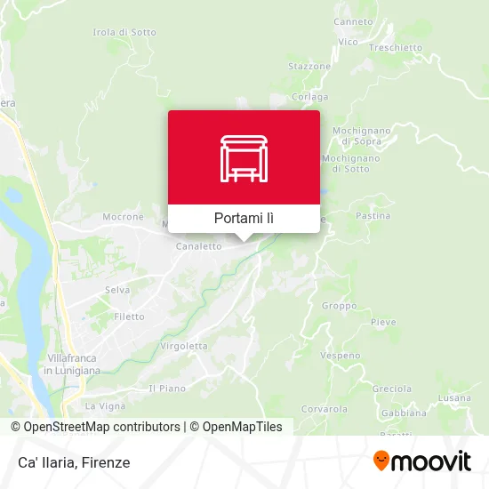 Mappa Ca' Ilaria