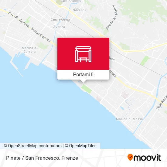 Mappa Pinete / San Francesco