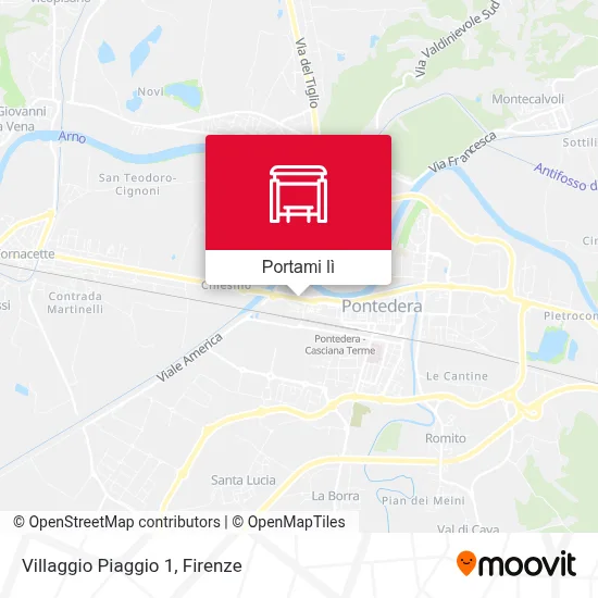 Mappa Villaggio Piaggio 1