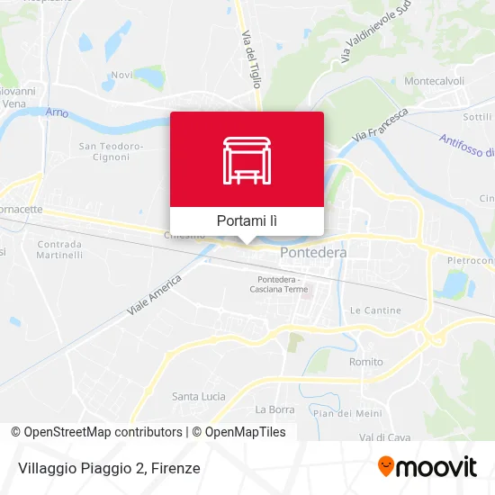 Mappa Villaggio Piaggio 2