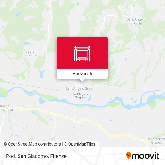 Mappa Pod. San Giacomo