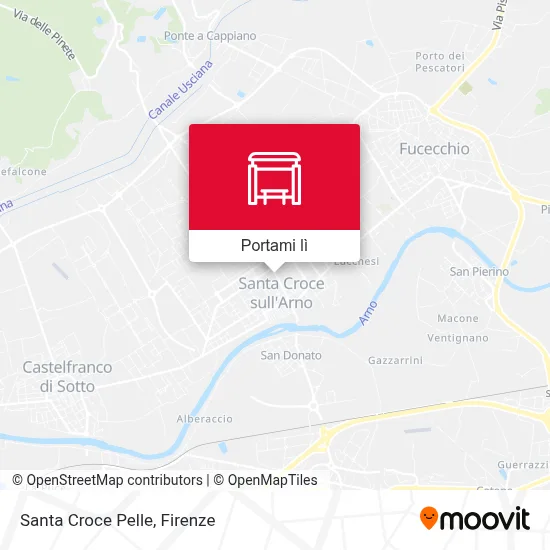 Mappa Santa Croce Pelle