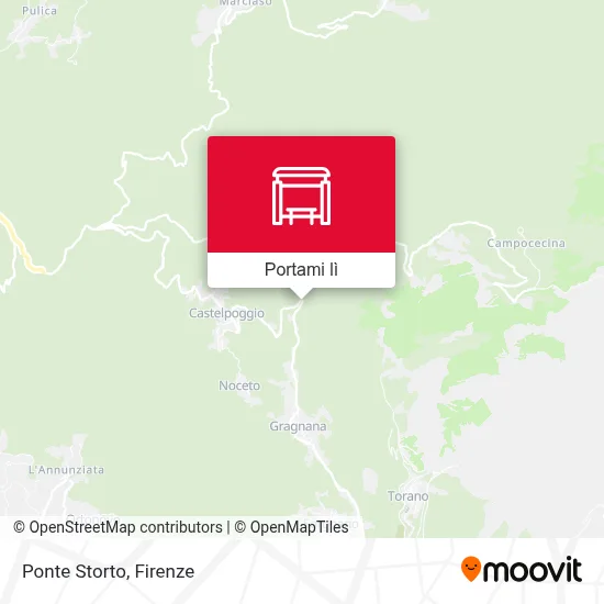Mappa Ponte Storto