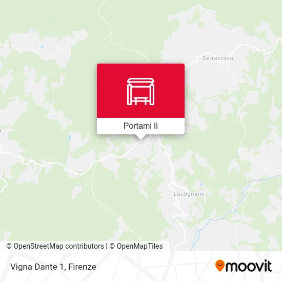 Mappa Vigna Dante 1