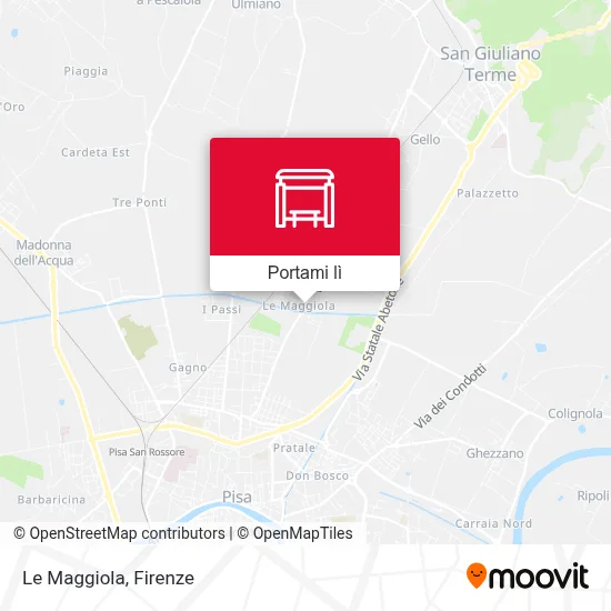 Mappa Le Maggiola
