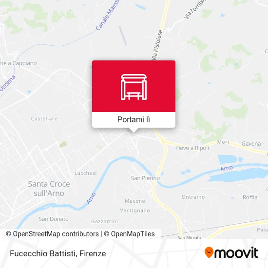 Mappa Fucecchio Battisti