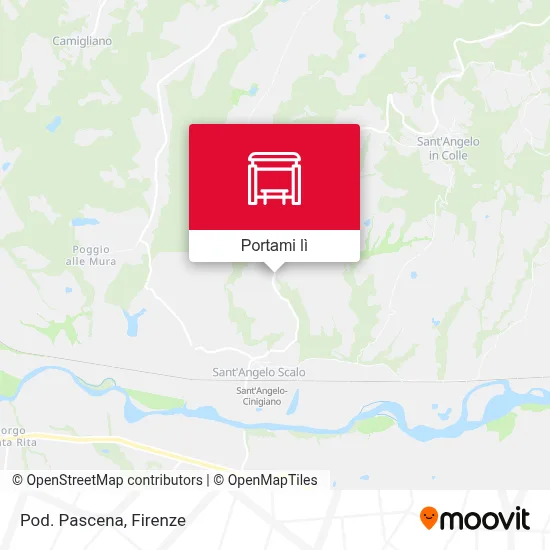 Mappa Pod. Pascena