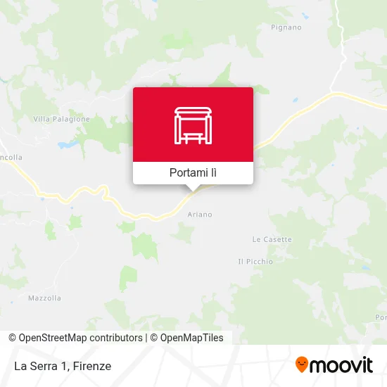 Mappa La Serra 1