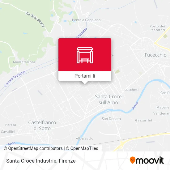 Mappa Santa Croce Industrie
